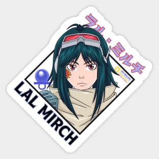 Lal Mirch Sticker